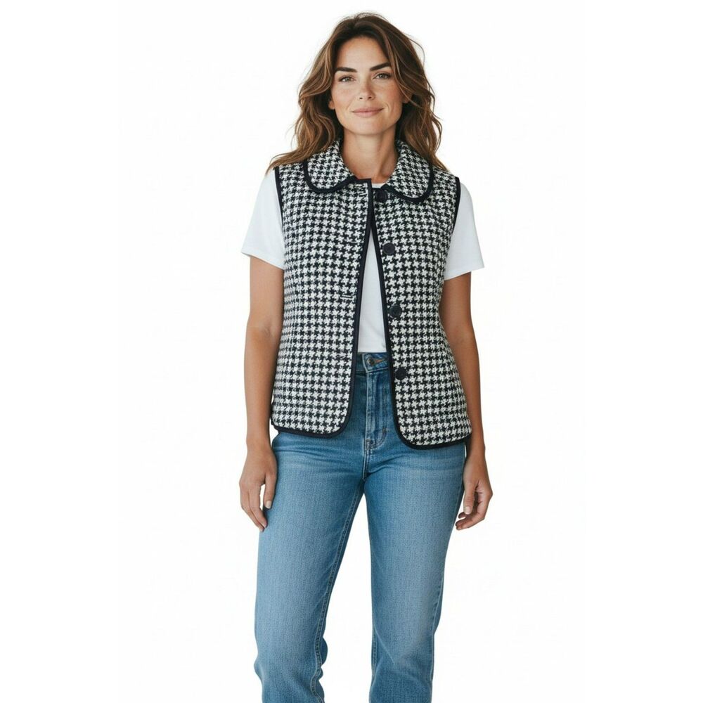 Kiko Comfort Women’s  Size Small Vest 100% Silk Vintage Y2K #106